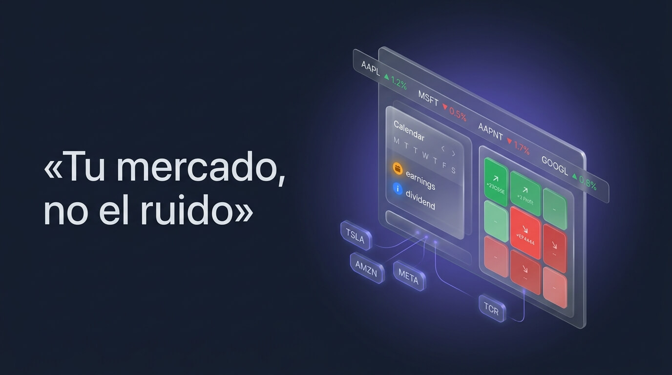 Market Info: el panorama de mercado de tu cartera, sin abrir otra pestaña