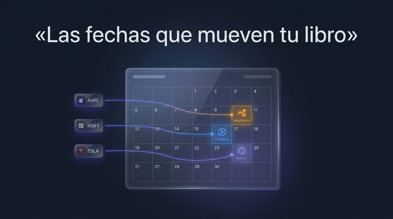 Por qué partir de tus símbolos lo cambia todo: un calendario sembrado por tu cartera, no ruido genérico