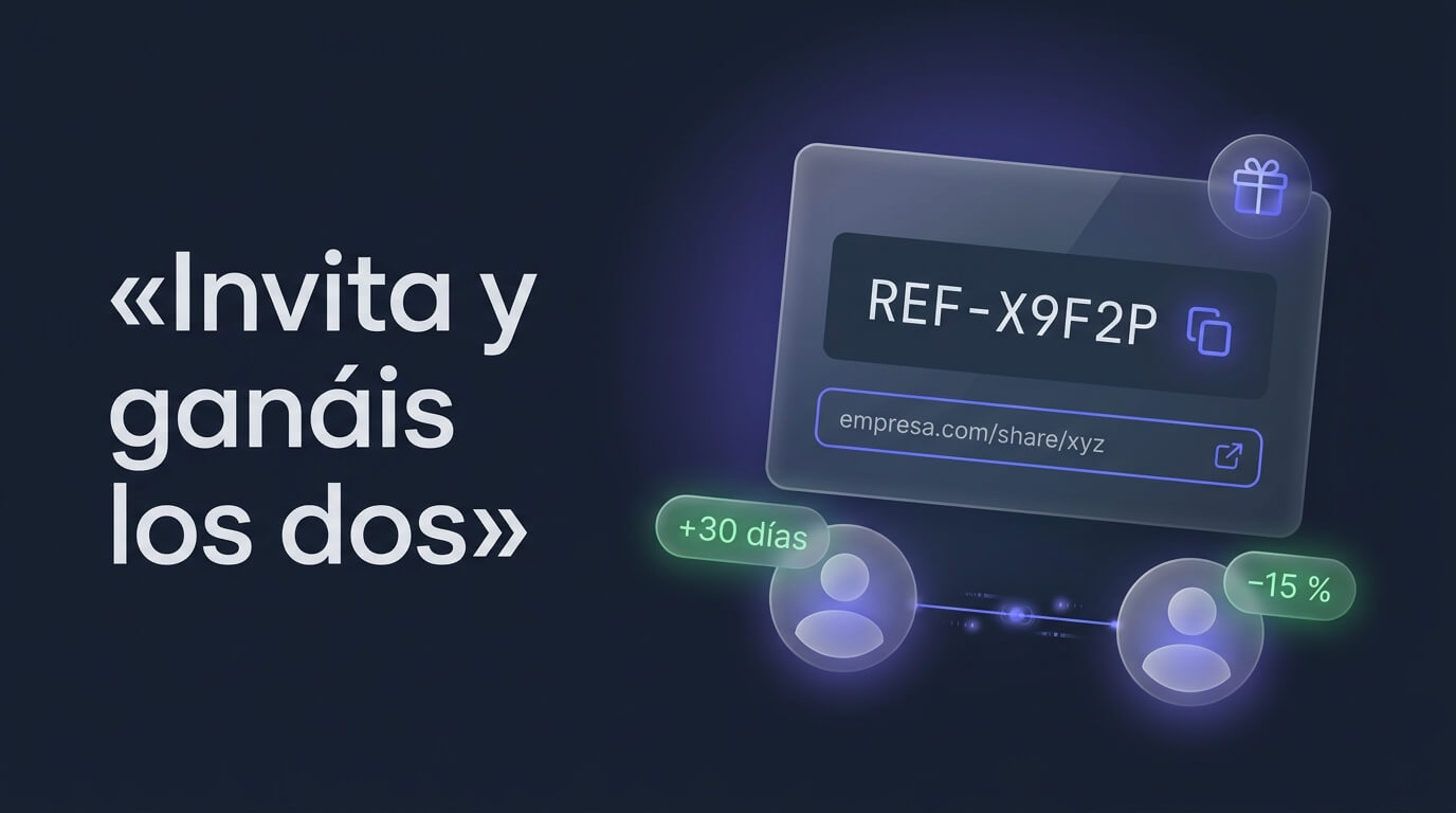 El programa de referidos: invita a otros traders y gana días de suscripción